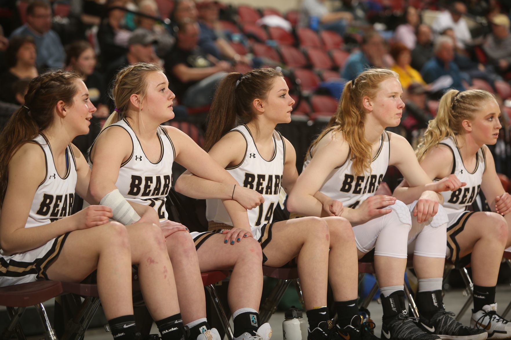 West vs Senior girls bball